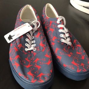 Men’s peace warrior navy BucketFeet